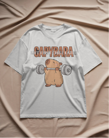 Capybara Gym Graphic T-Shirt
