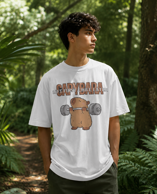 Capybara Gym Graphic T-Shirt
